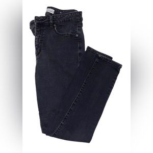 LOFT Washed Black Jeans | Petite